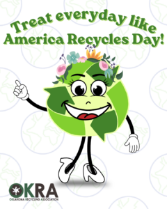 America Recycles Day OKRA